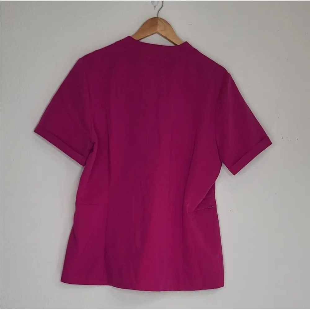 Figs Flo Scrub Top Raspberry Sorbet Size XL Womens - Picture 2 of 4